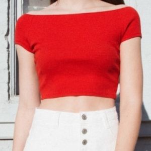 ❤️Brandy Melville red top